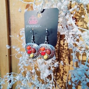Paparazzi Heart Earrings